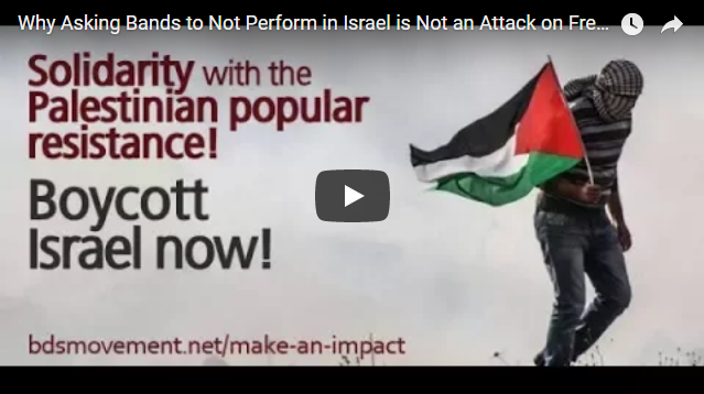 Why Asking Bands to Not Perform in Israel is Not an Attack on Freedom of Speech and Expression