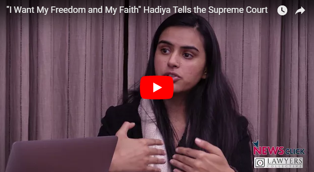 “I want my freedom and my faith” Hadiya Tells the Supreme Court