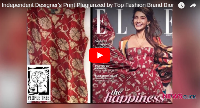 Independent Designer’s Print Plagiarised by Top Fashion Brand Dior