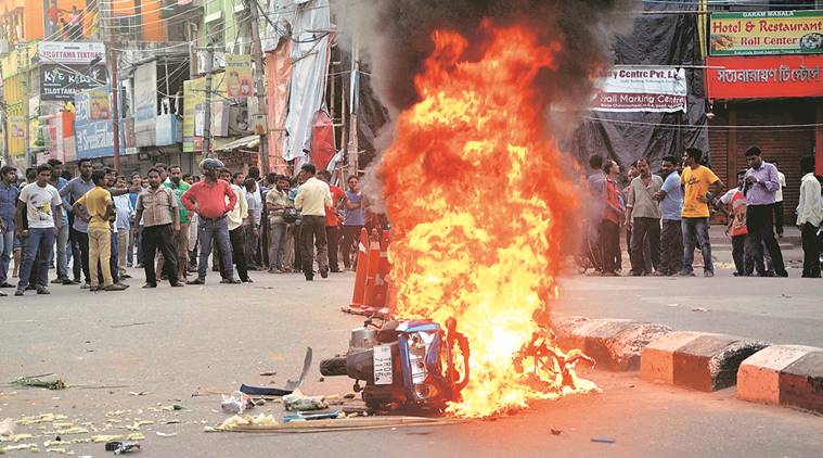 PADS Condemns Post-poll Violence by BJP-RSS Cadre and Supporters in Tripura