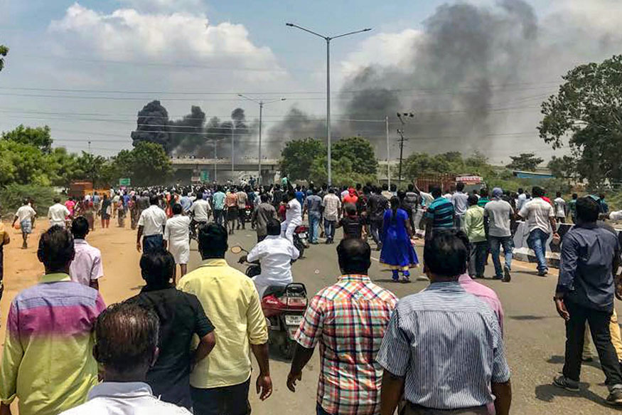 9 Killed in Police Firing at a Protest Against Copper Mining Company Sterlite in Tuticorin