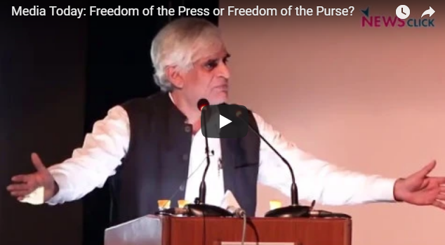 Media Today: Freedom of the Press or Freedom of the Purse?