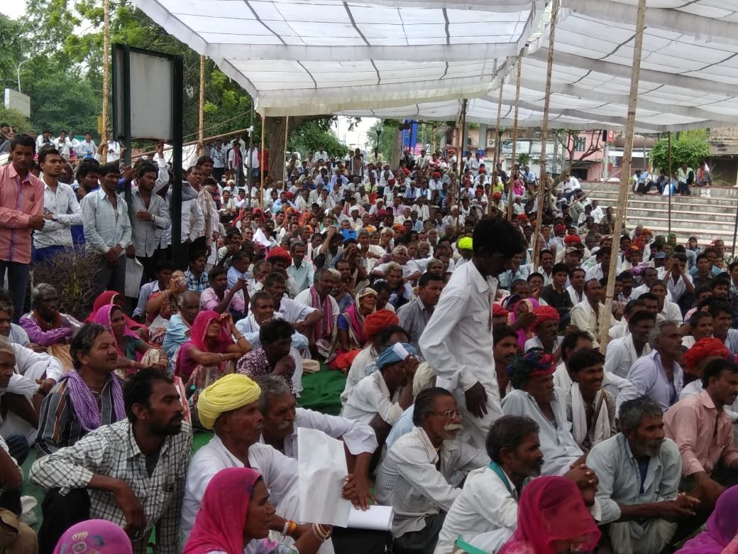 Silicosis Patients Protest in Jaipur Over Denial of Compensation