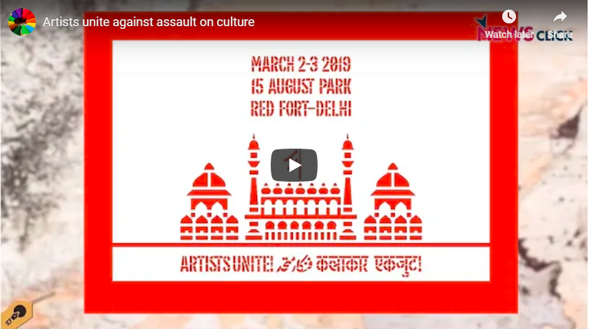 Watch | Artists unite against assault on culture and freedom