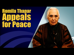 Romila Thapar appeals for peace in Delhi