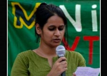 Why is Natasha Narwal not allowed to register for PhD semesters at JNU?